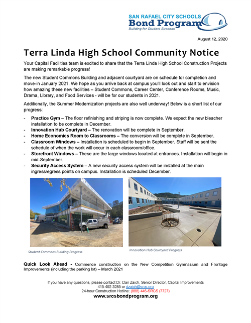 TLHS update 